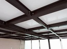 JS採光罩玻璃採光罩工程案例