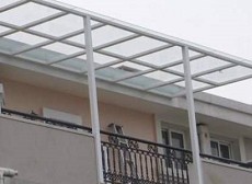 JS採光罩台中車庫採光罩工程